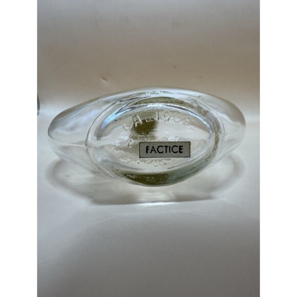 Vintage 1940s Lalique Worth Je Reviens Paris, Empty Perfume Bottle. - Picture 2 of 5